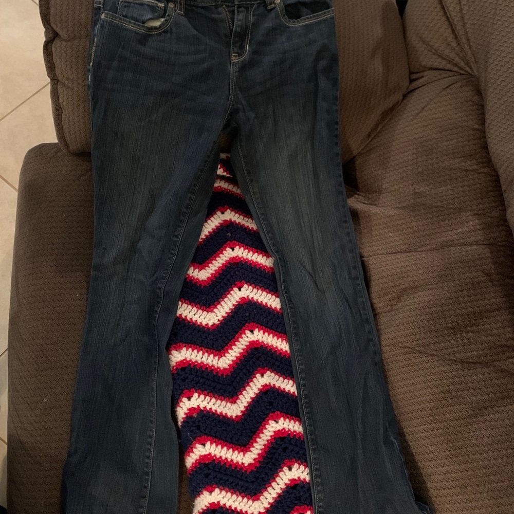Girls boot cut jeans